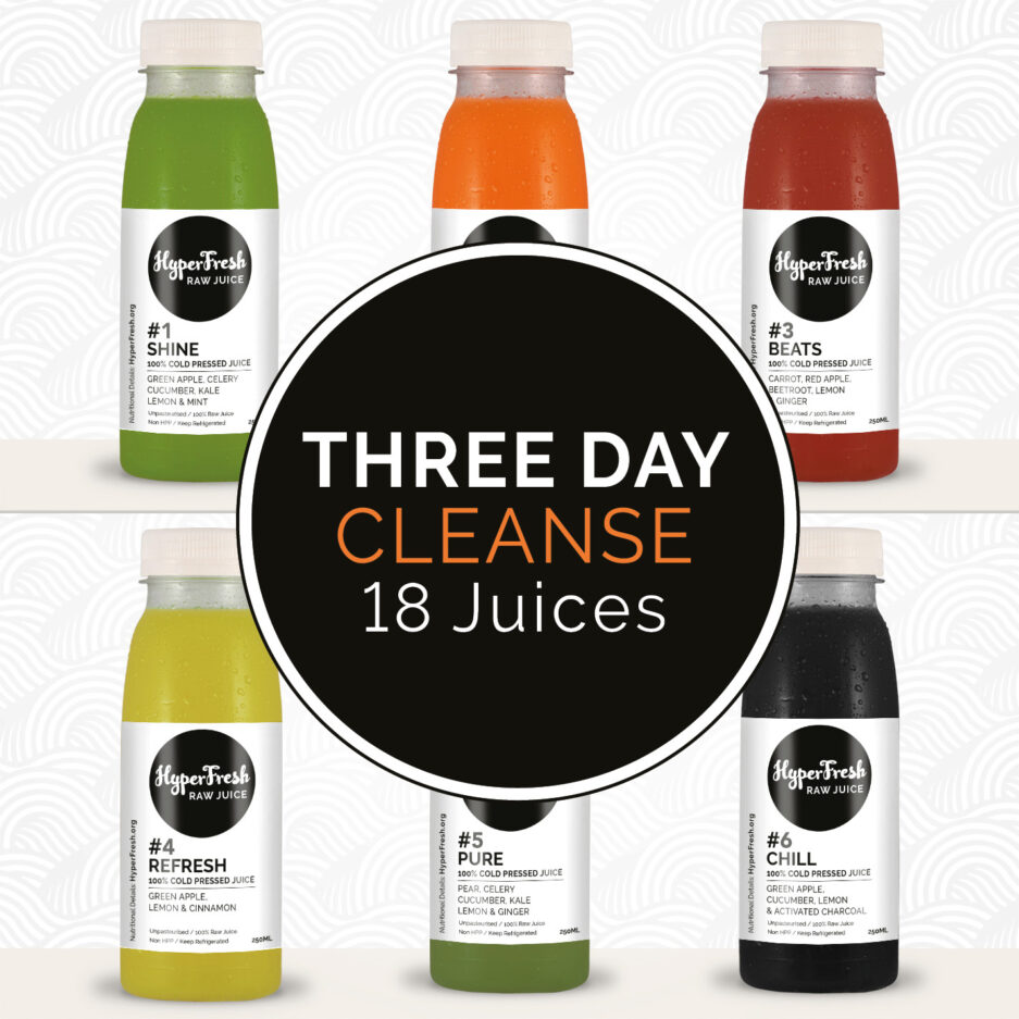 Three Day Juice Cleanse - HyperFresh RAW Juice